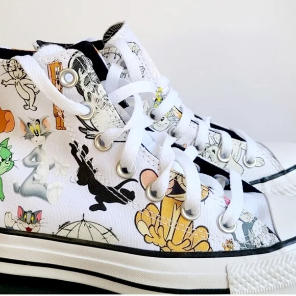Converse TOM and JERRY High-Top Sneakers - Picture 9 of 9